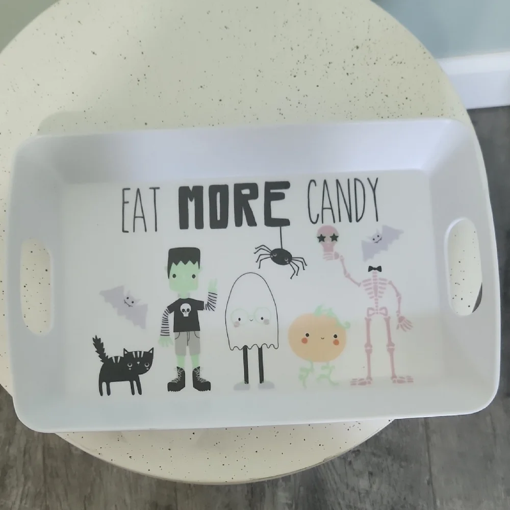 Halloween Themed Party Tray - White